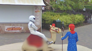 The Stig Caught By Google Street View... At LEGOLAND?